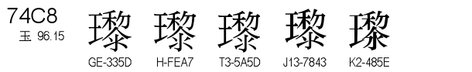 U+74C8